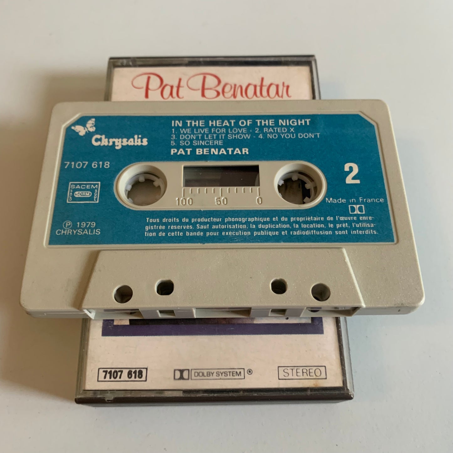 Pat Benatar - In The Heat Of The Night - 1979 Occasion