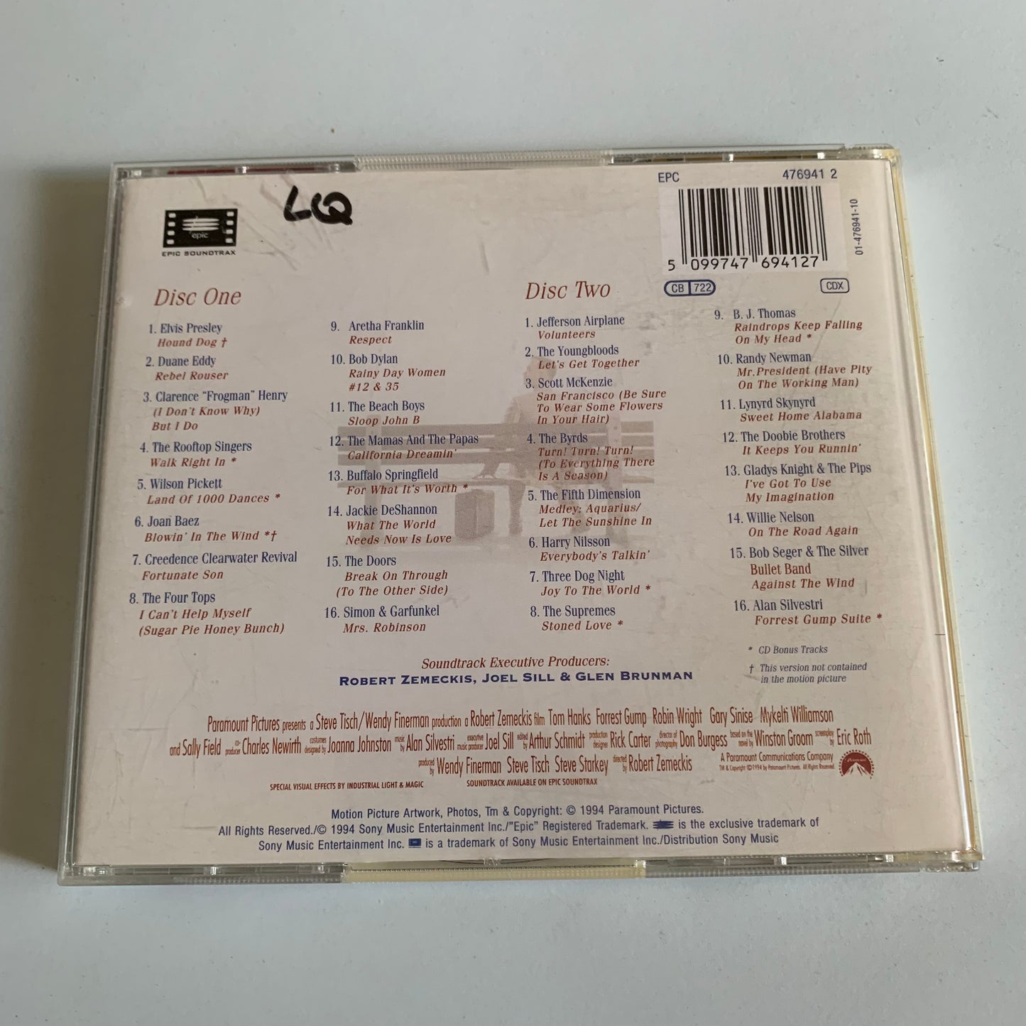 Forrest Gump (The Soundtrack) - 1994 Occasion