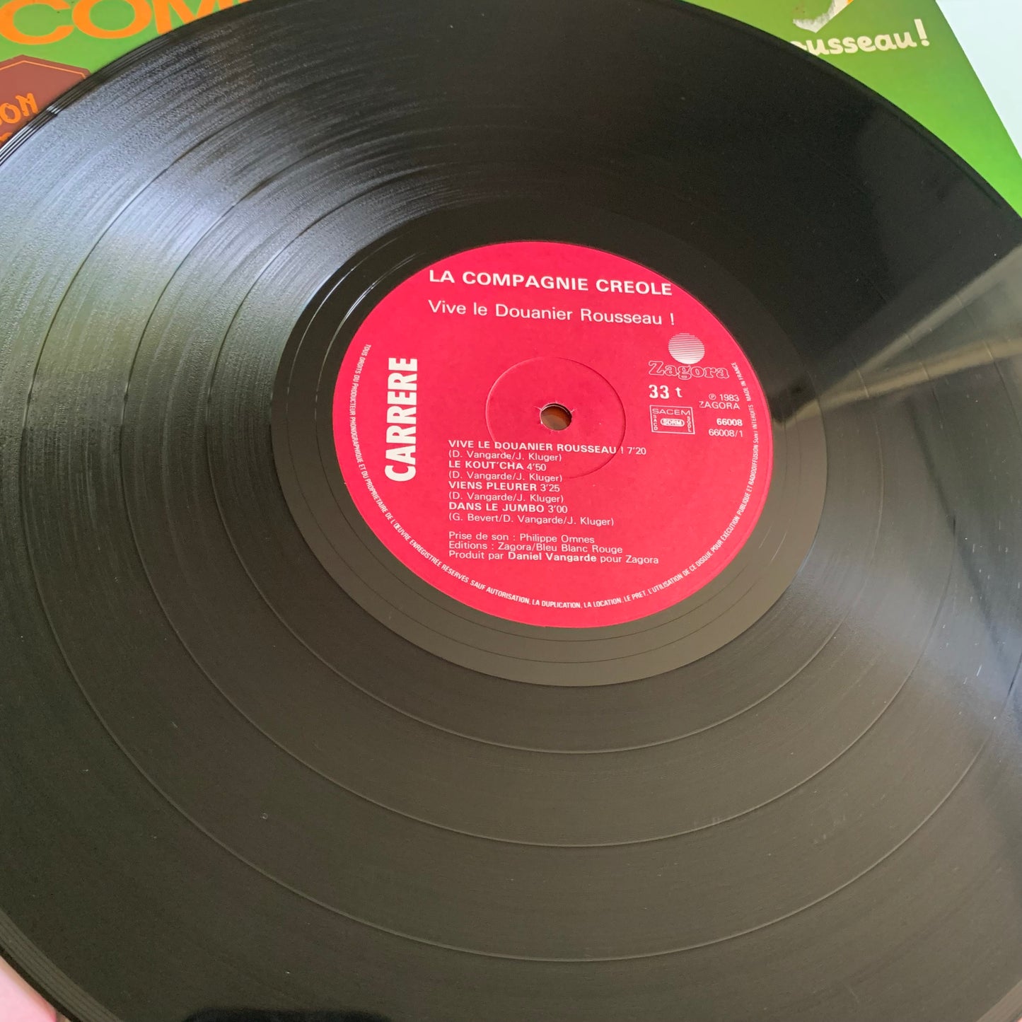 La Compagnie Creole - Vive Le Douanier Rousseau - LP 1983 Occasion