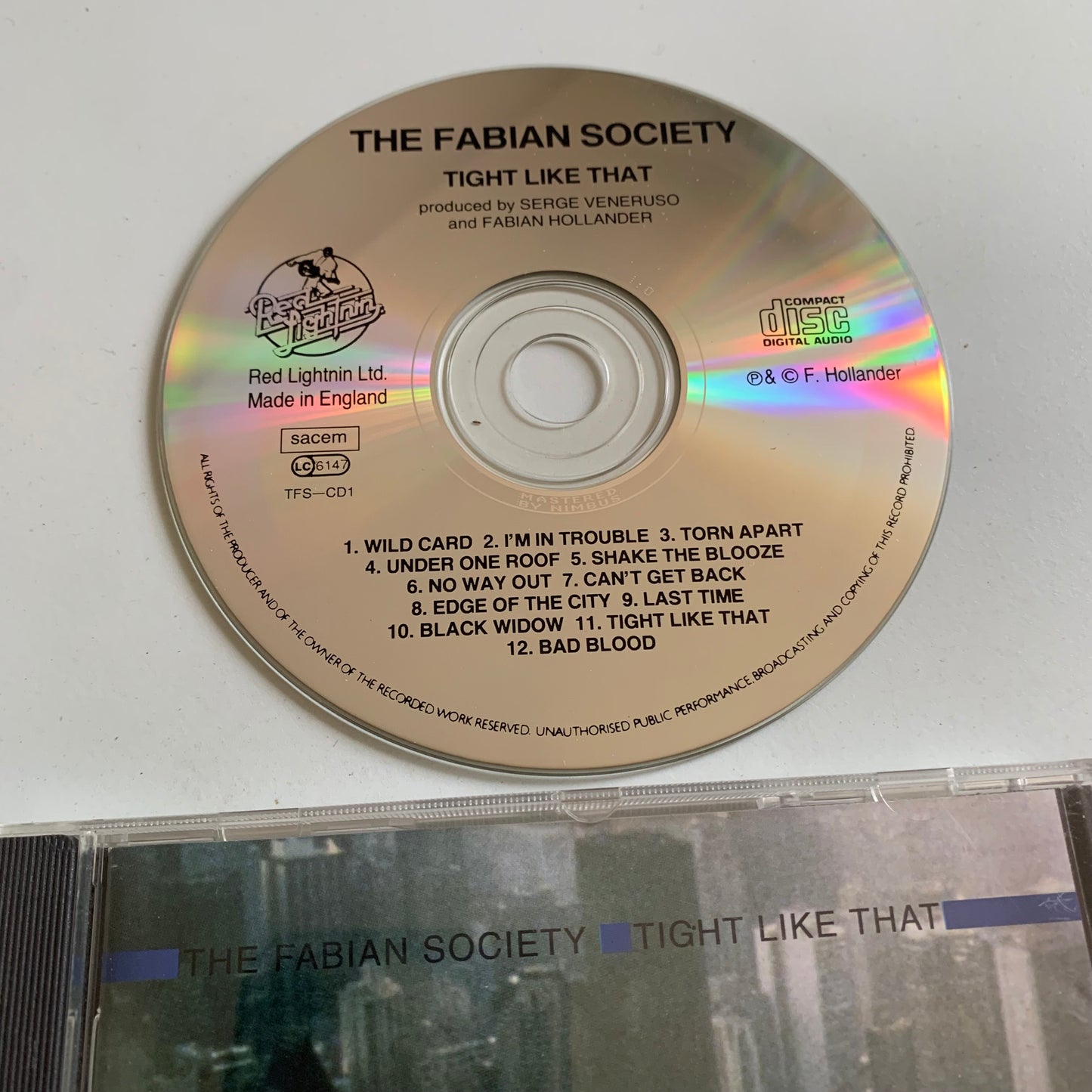 CD - The Fabian Society - Tight Like That - 1993 Occasion