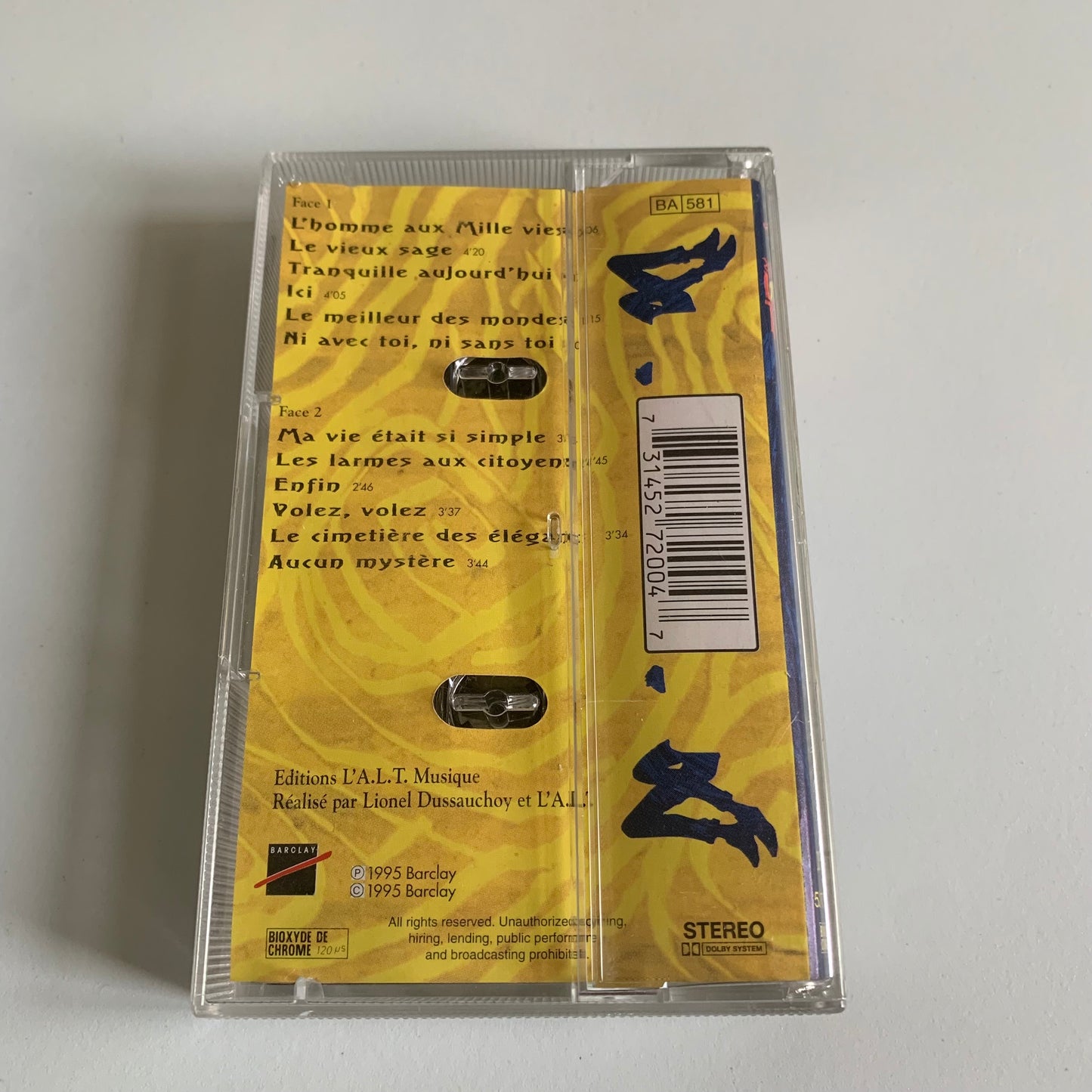 L'Affaire Louis Trio - L'Homme Aux Mille Vies - 1995 Occasion