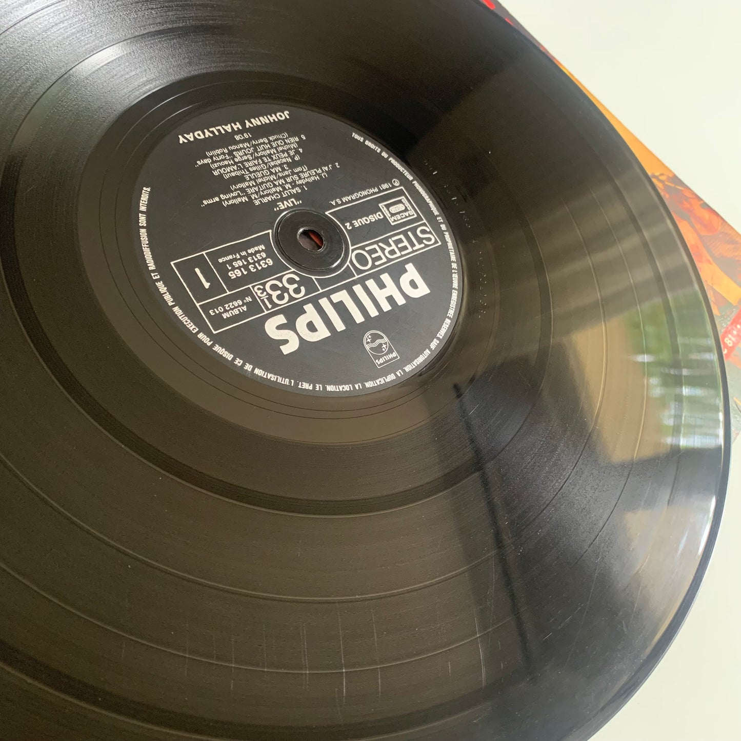 Johnny Hallyday - Live - Double LP 1981 Occasion