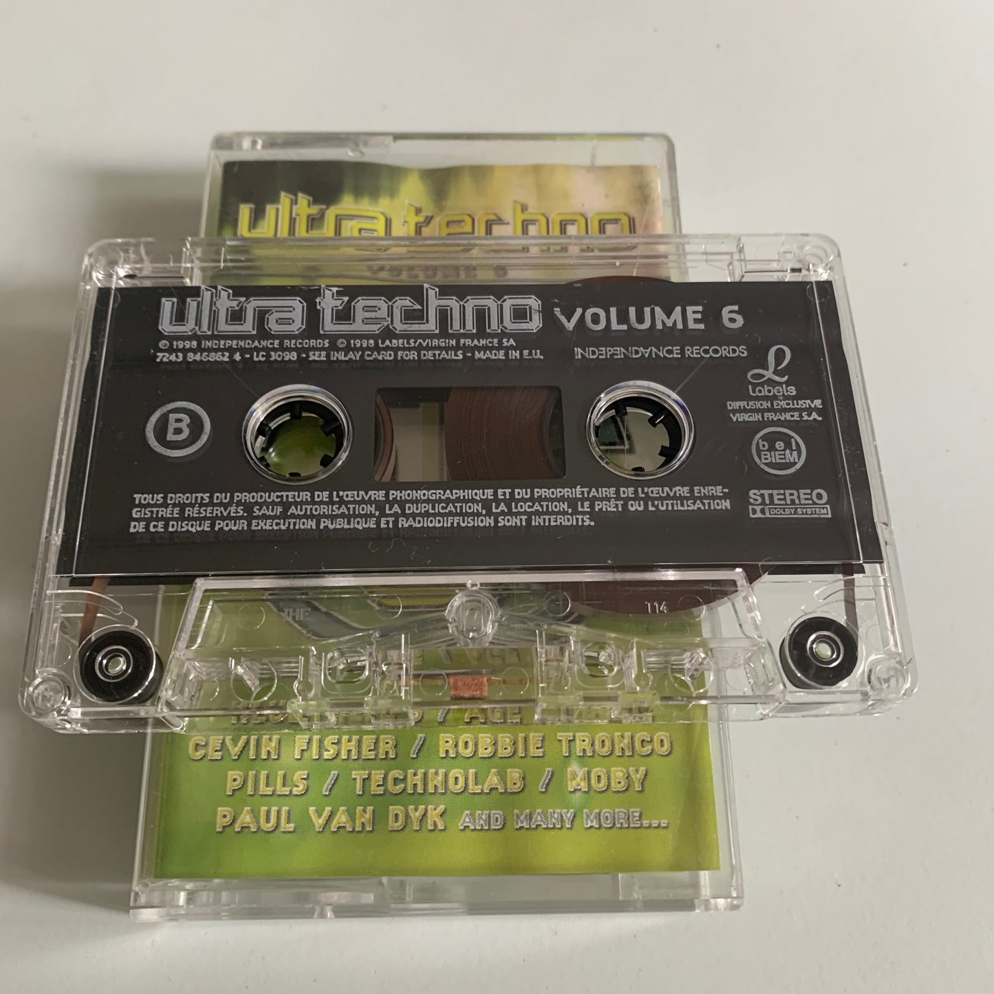 Variétés Compilation - Ultra Techno Volume 6 - 1998 Occasion