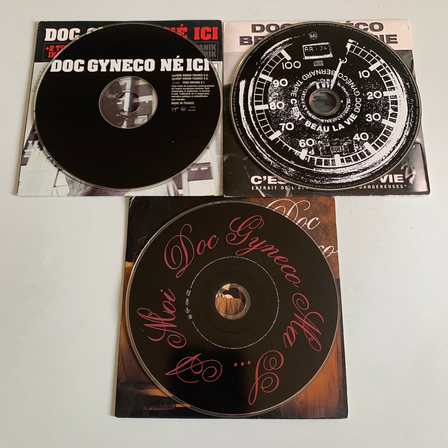Lot CD - Doc Gyneco - Né Ici - Ma S... À Moi - C'est Beau La Vie - Single Occasion