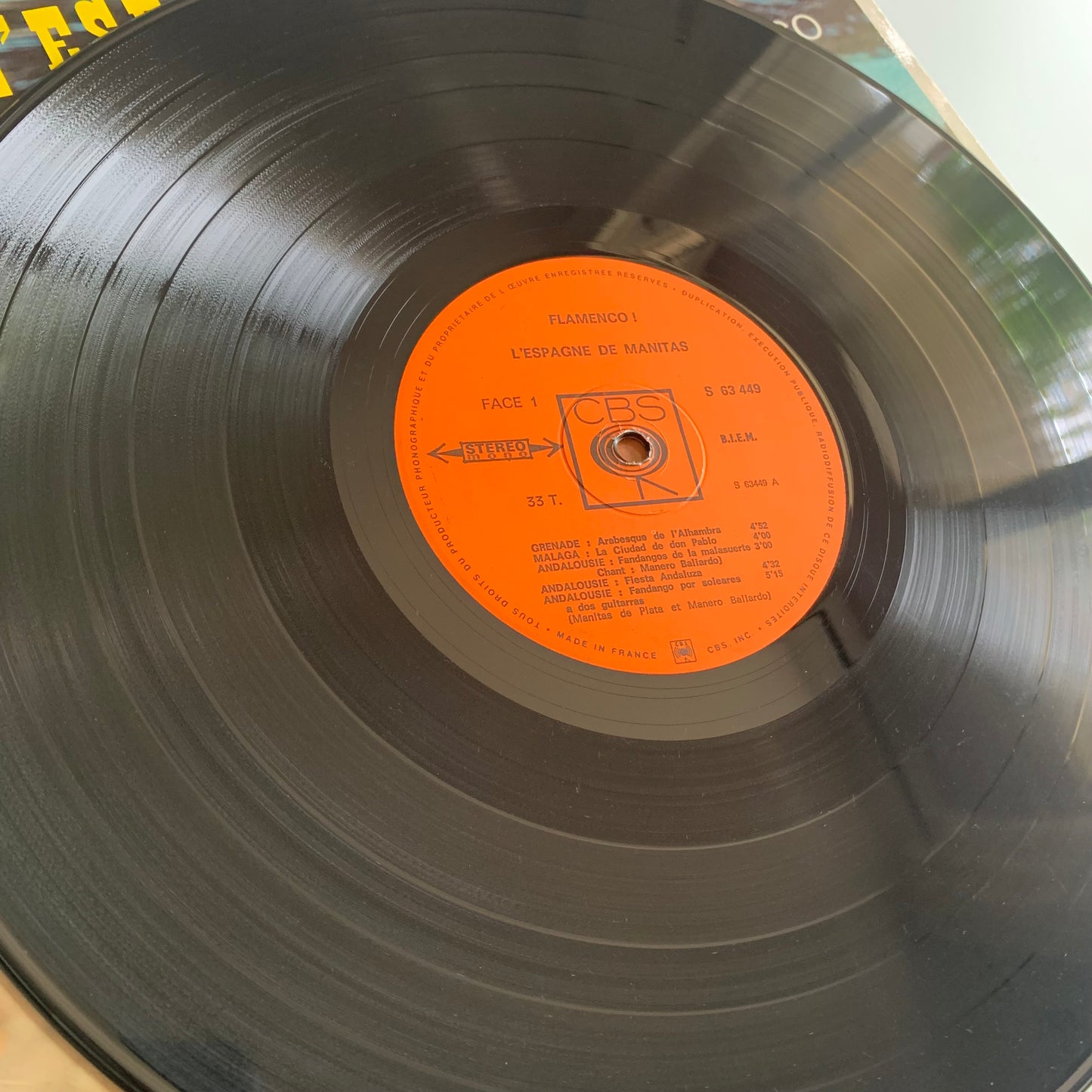 Manitas De Plata - L'Espagne De Manitas - LP 1968 Occasion