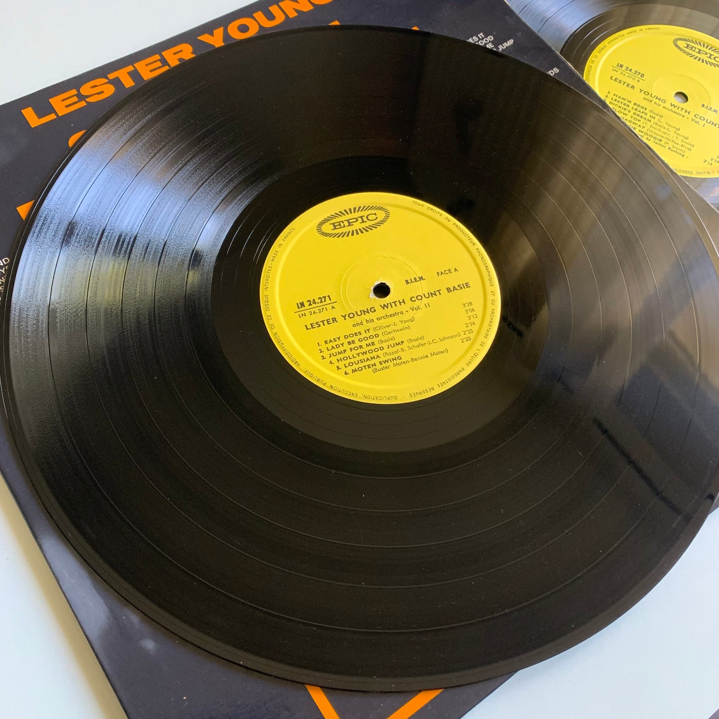 Lester Young - Lester Young Memorial Album - Double Vinyle 33 tours 1967 Occasion