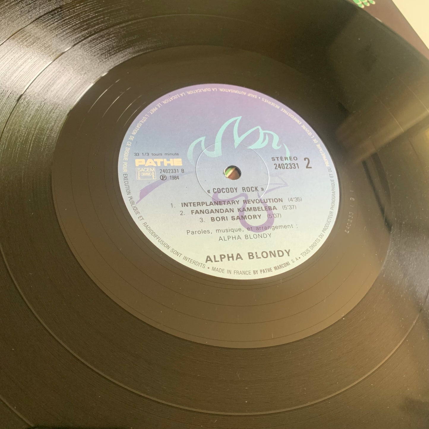 Alpha Blondy - Cocody Rock!!! - 1984 Occasion