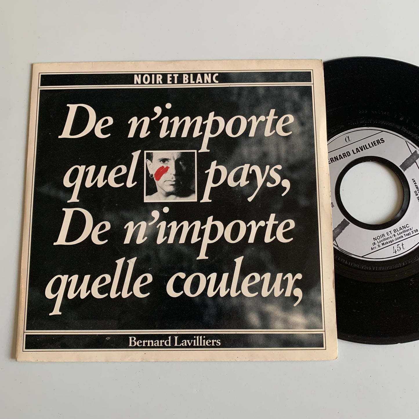 Bernard Lavilliers - Noir Et Blanc - 1986 Occasion