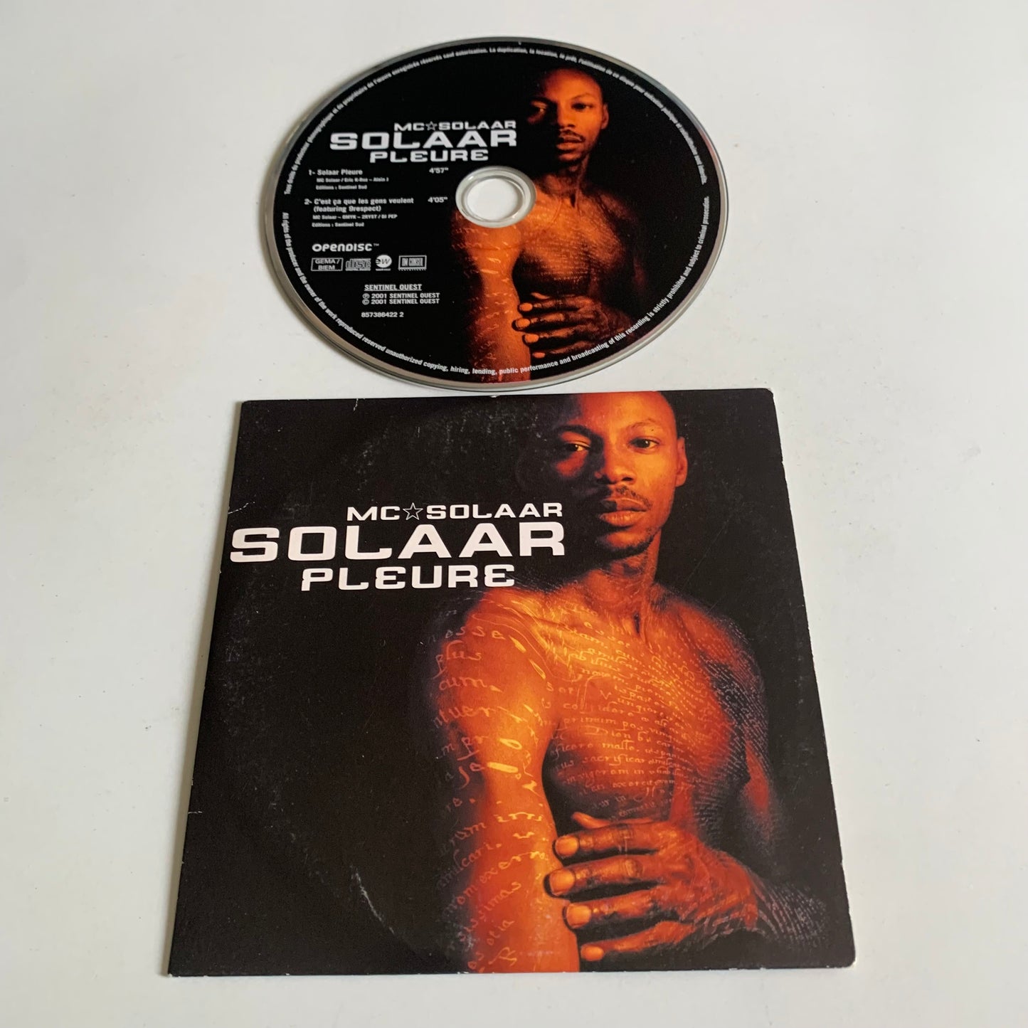 Lot CD Single- Mc Solaar - Solaar Pleure - Inch’Allah - Les temps Changent - Ganster Moderne - Occasion