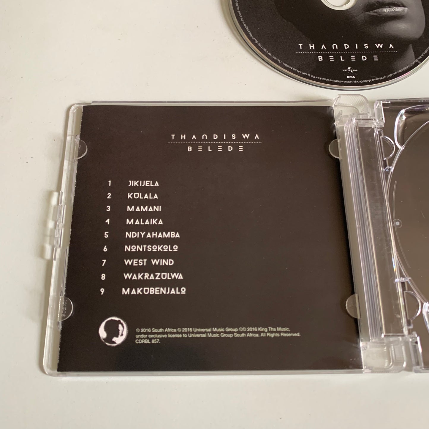 CD - Thandiswa - Belede - 2016 Occasion