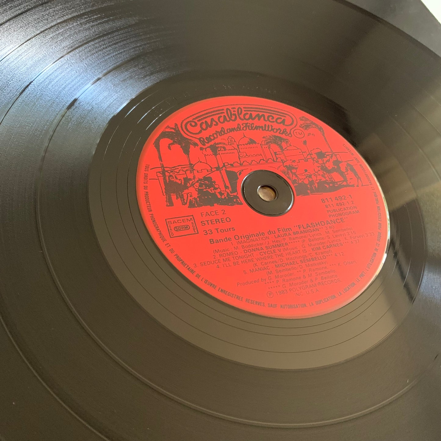 Flashdance - Bande Orignale Du Film - LP 1983 Occasion
