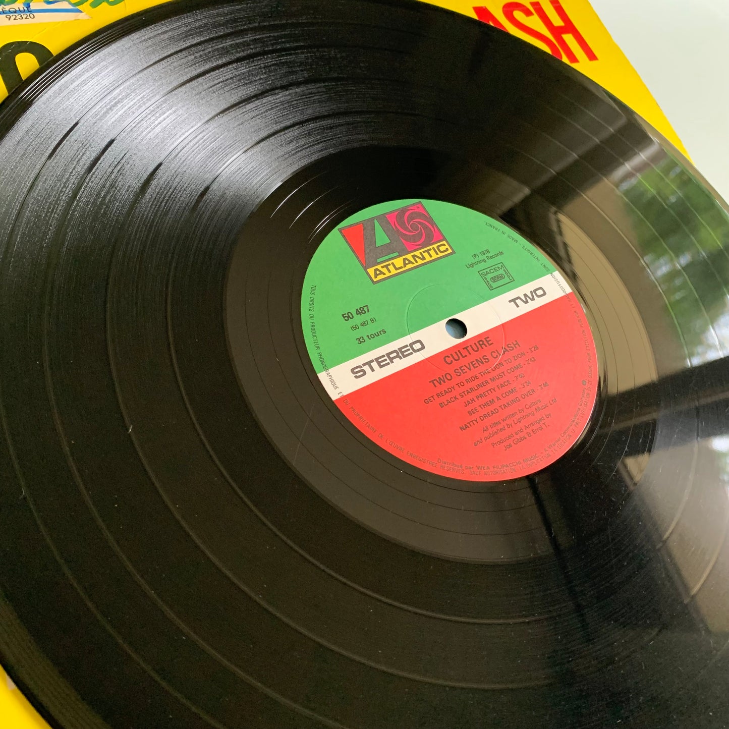 Culture - Two Sevens Clash - LP 1978 Occasion