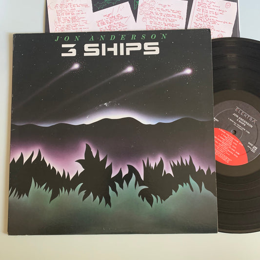 Jon Anderson - 3 Ships - LP 1985 Occasion