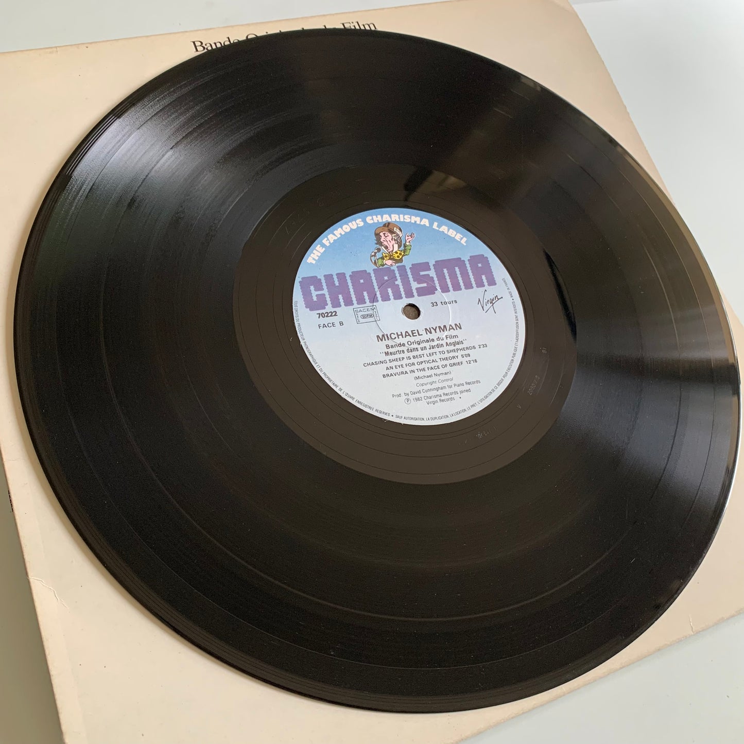 Michael Nyman - Meurtre Dans Un Jardin Anglais (Bande Originale Du Film) - LP 1984 Occasion