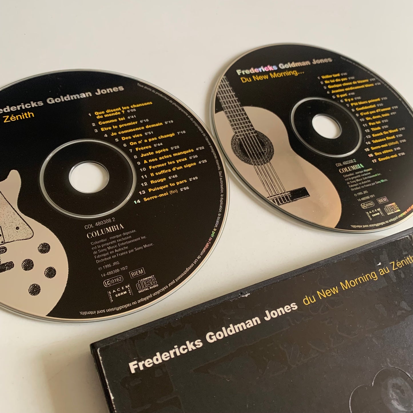 CD - Fredericks Goldman Jones - Du New Morning Au Zénith - 1995 Occasion