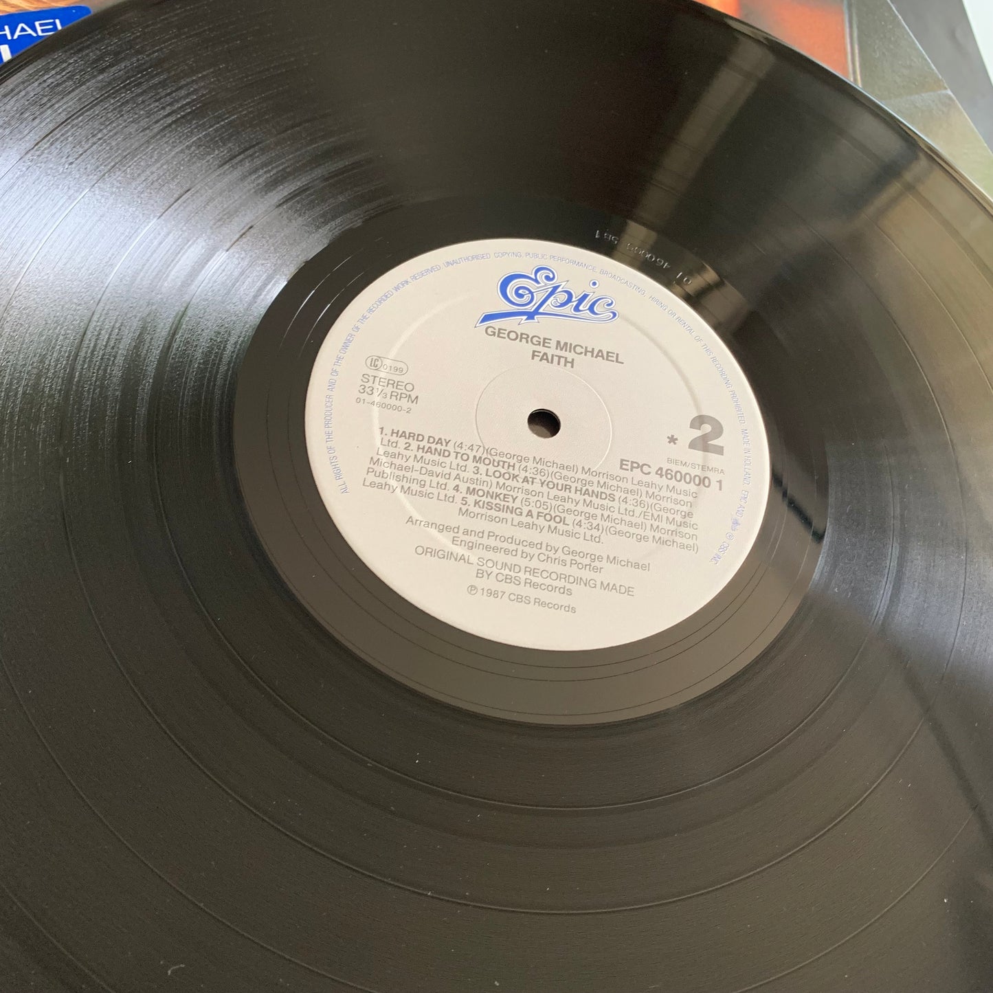 George Michael - Faith - LP 1987 Occasion