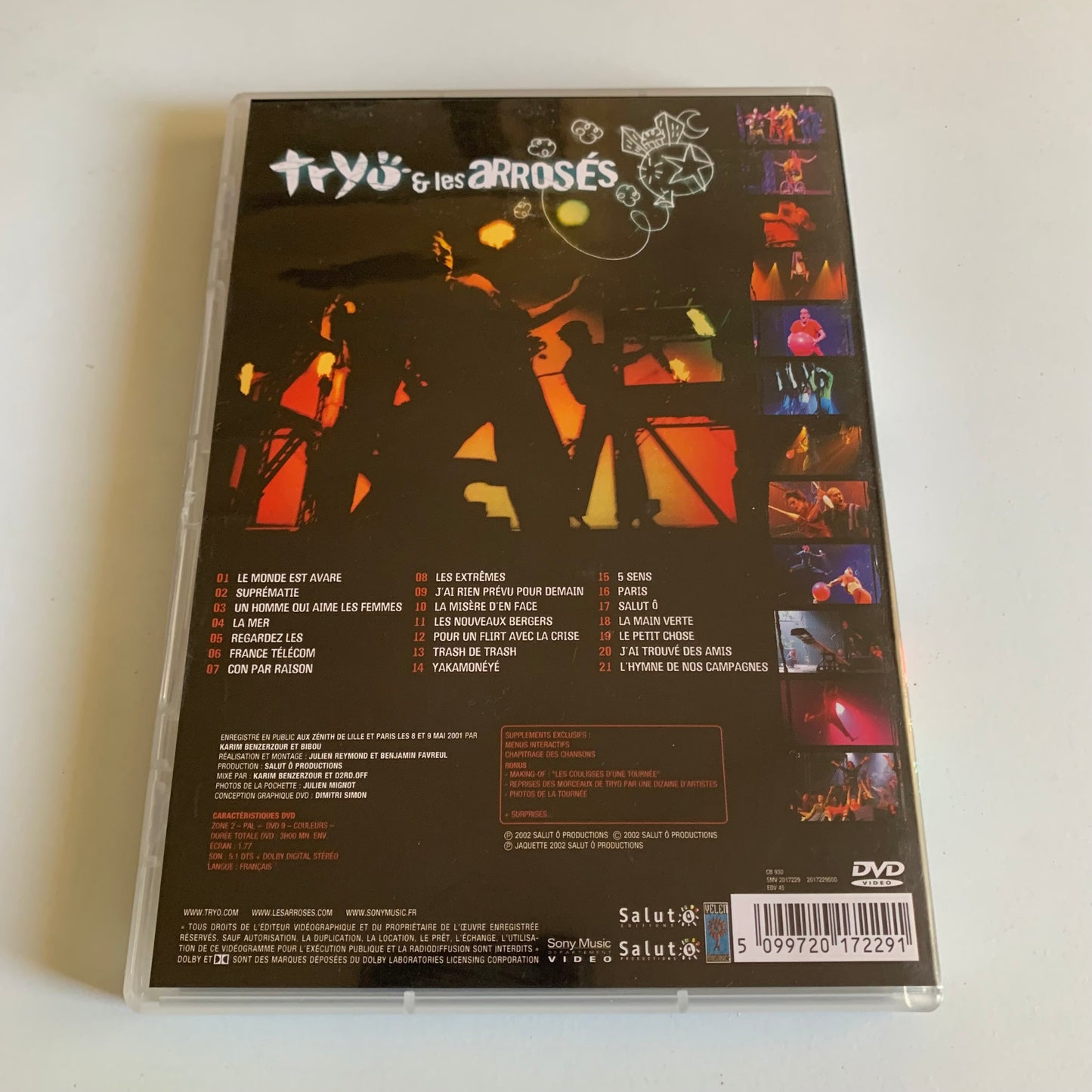 Tryo - Les Arrosés - Reggae À Coups D’Cirque - 2002 Occasion