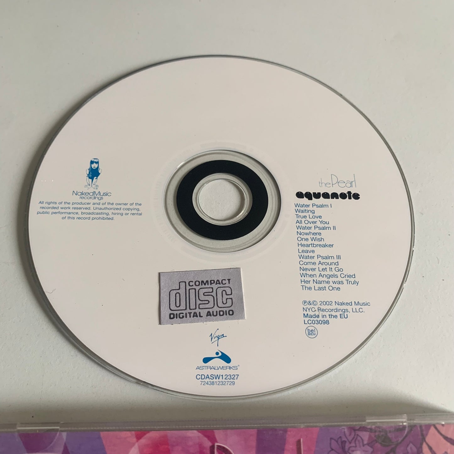 CD - Aquanote - The Pearl - 2002 Occasion