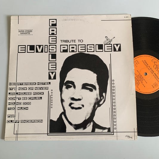 Cliff Anderson - Tribute To Elvis Presley - LP 1981 Occasion