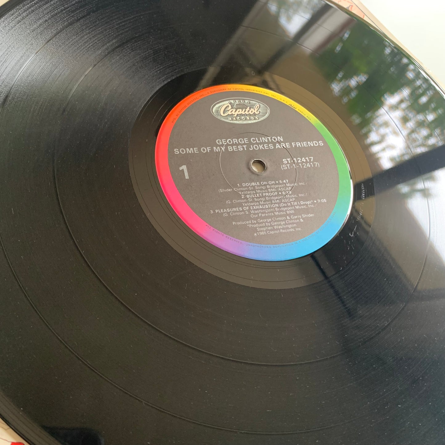 George Clinton - Some Of My Best Jokes Are Friends - LP 1985 Occasion
