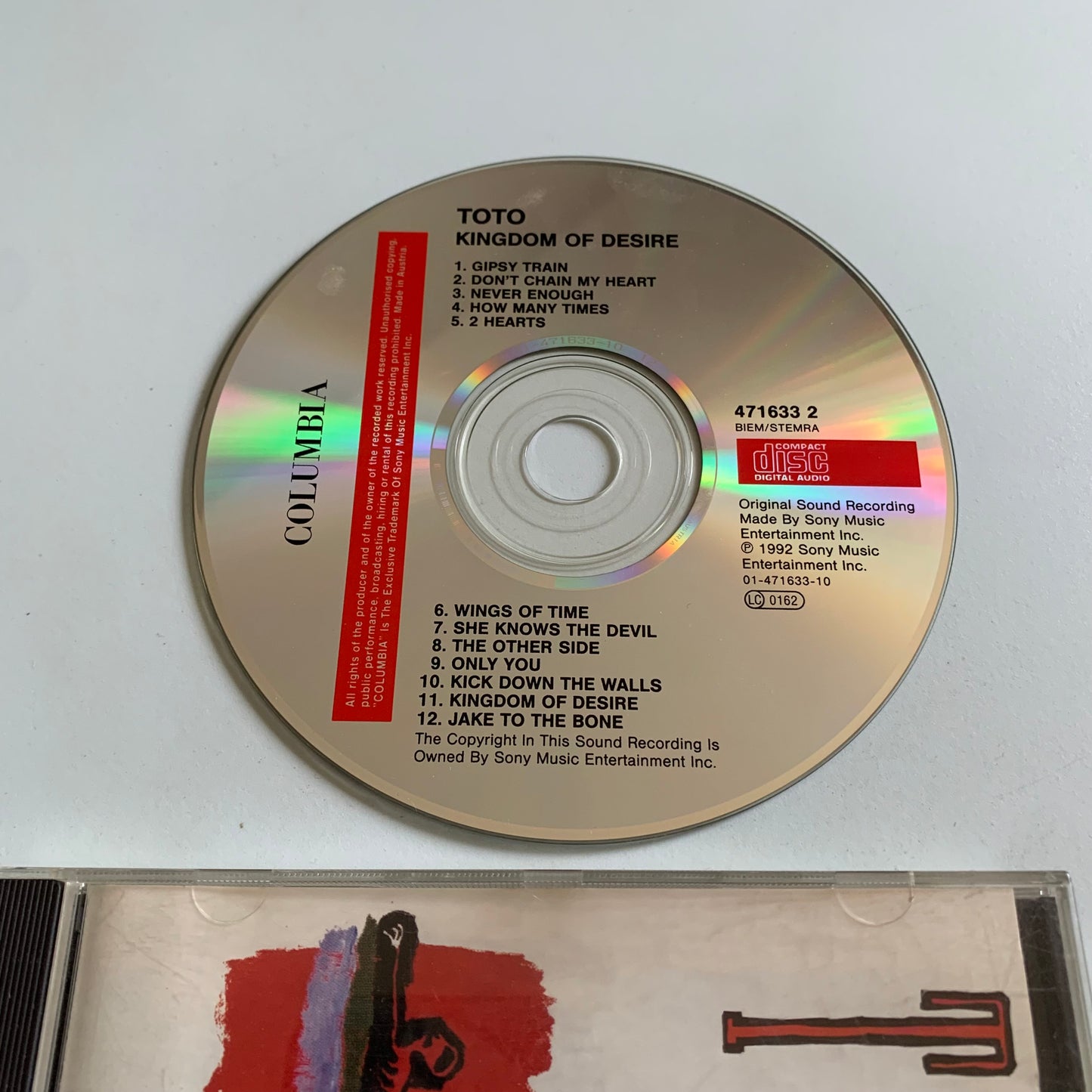 CD - Toto - Kingdom Of Desire - 1992 Occasion