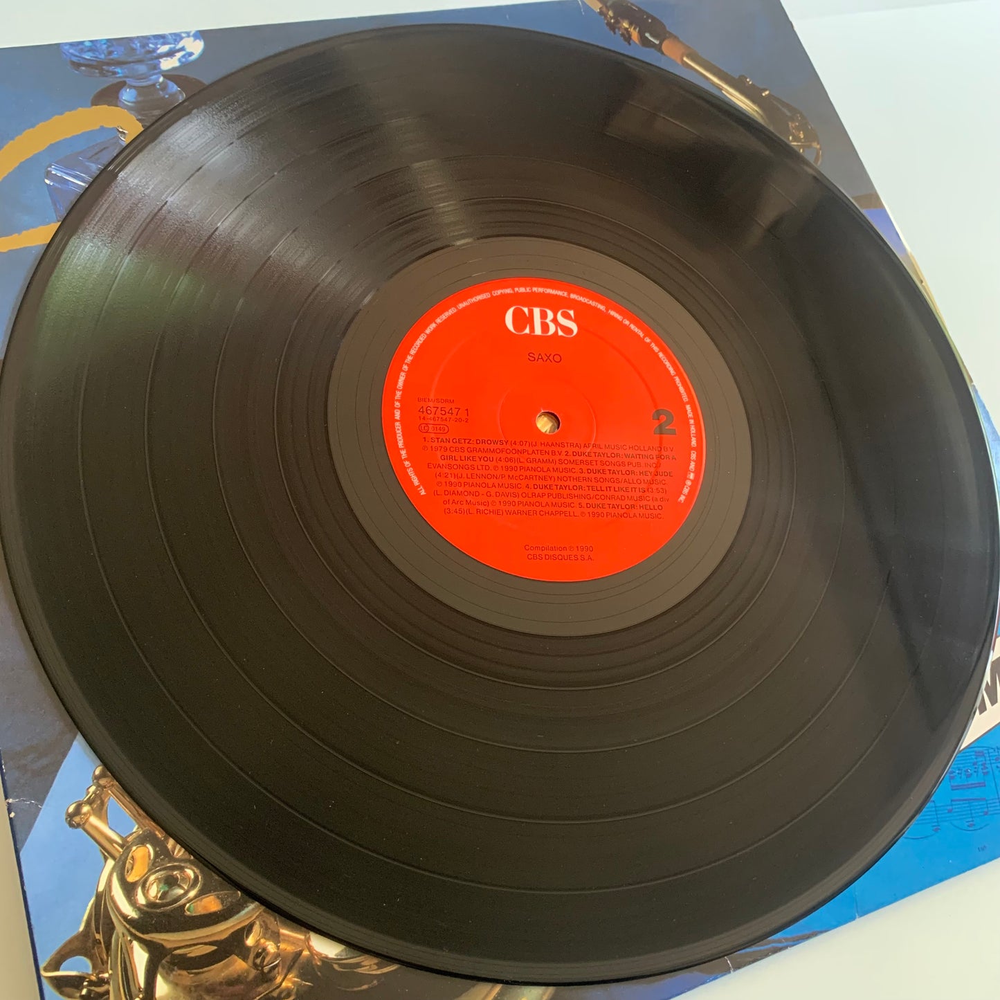 Variétés Compilation - Saxo - Double LP 1991 Occasion