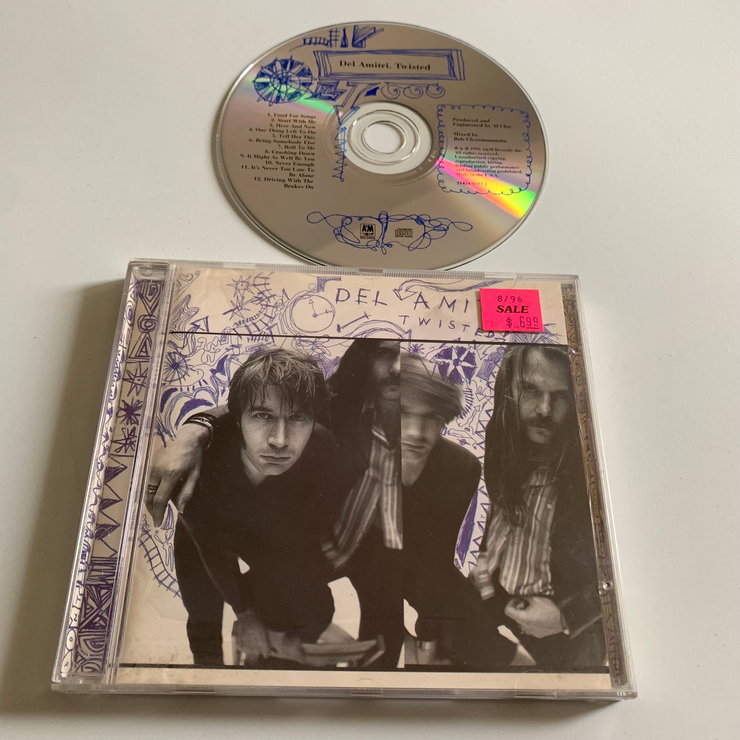 CD - Del Amitri - twisted - 1995 Occasion