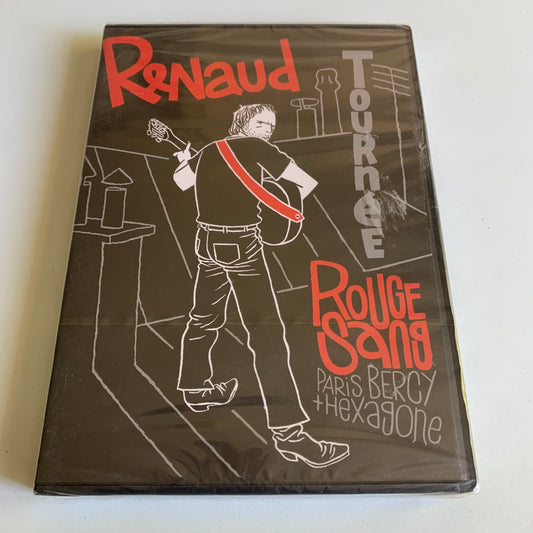 Renaud - Tournée Rouge Sang Paris Bercy + Hexagone - DVD 2007 Neuf sous blister