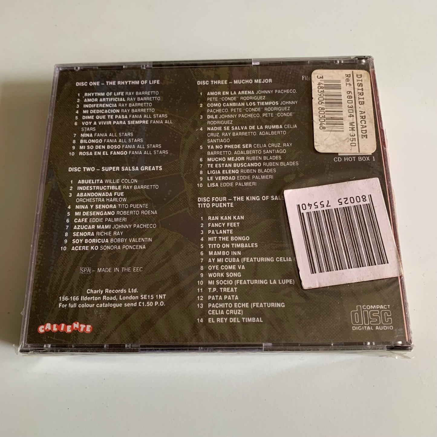 Variétés - Viva Salsa! - 44 Hot Salsa Tracks - 1991 Neuf sous Blister