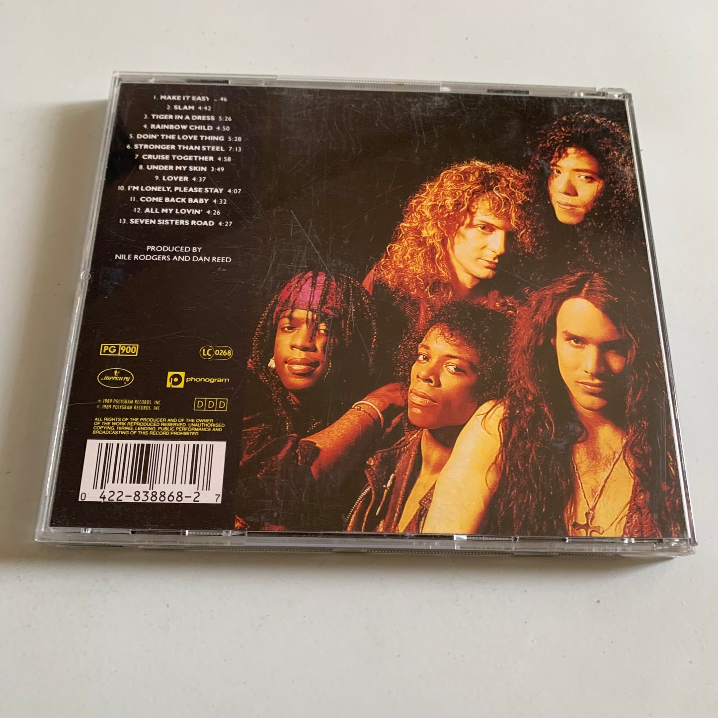 CD - Dan Reed Network - Slam - 1989 Occasion