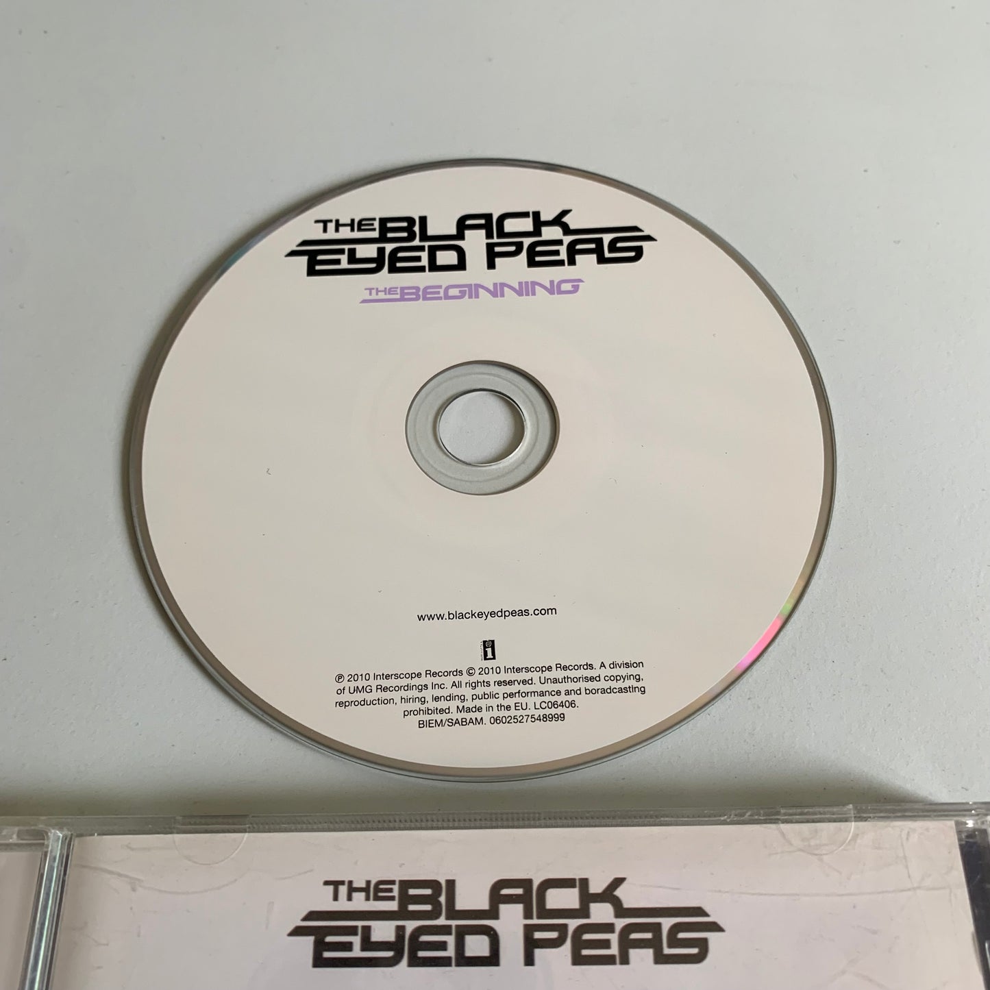 CD - The Black Eyed Peas - The Beginning - 2010 Occasion