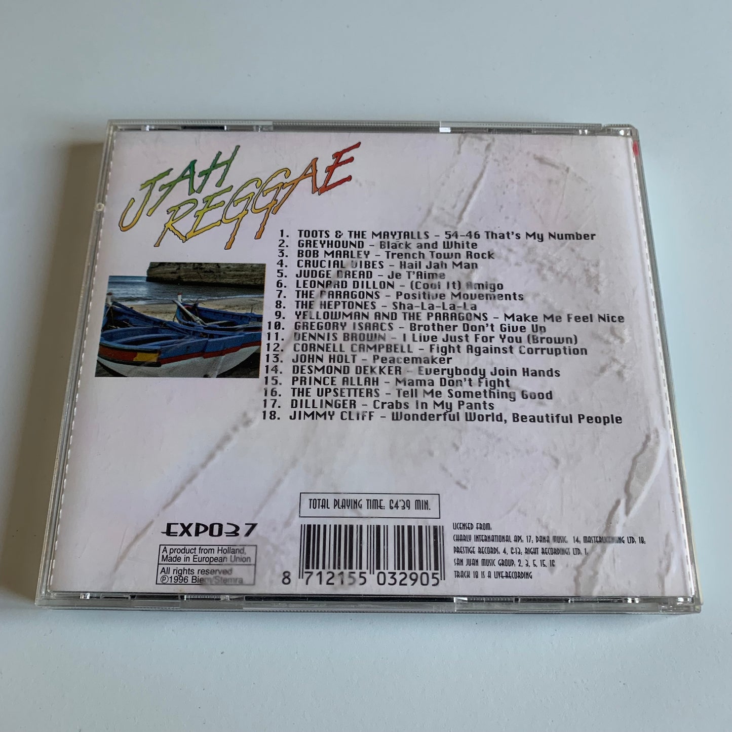 Variétés Compilation - Jah Reggae 1996 Occasion