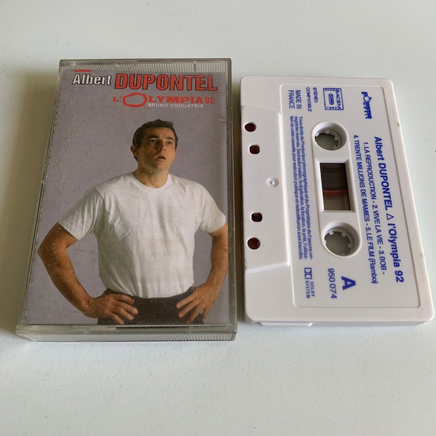 Albert Dupontel - L'Olympia 92 - 1992 Occasion