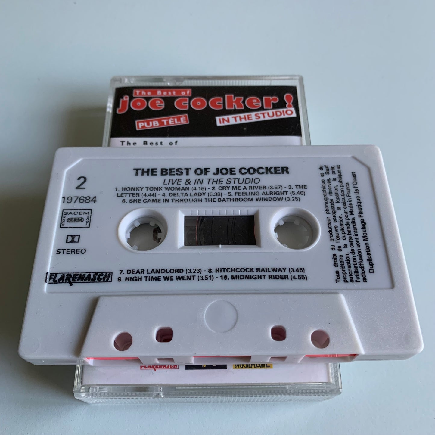 Joe Cocker - The Best Of Joe Cocker In The Studio & Live 1991 Occasion