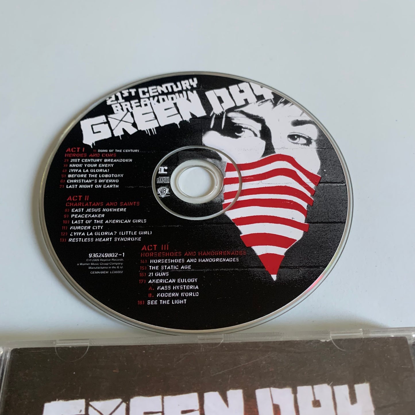 CD - Green Day - 21st Century Breakdown - 2009 Occasion