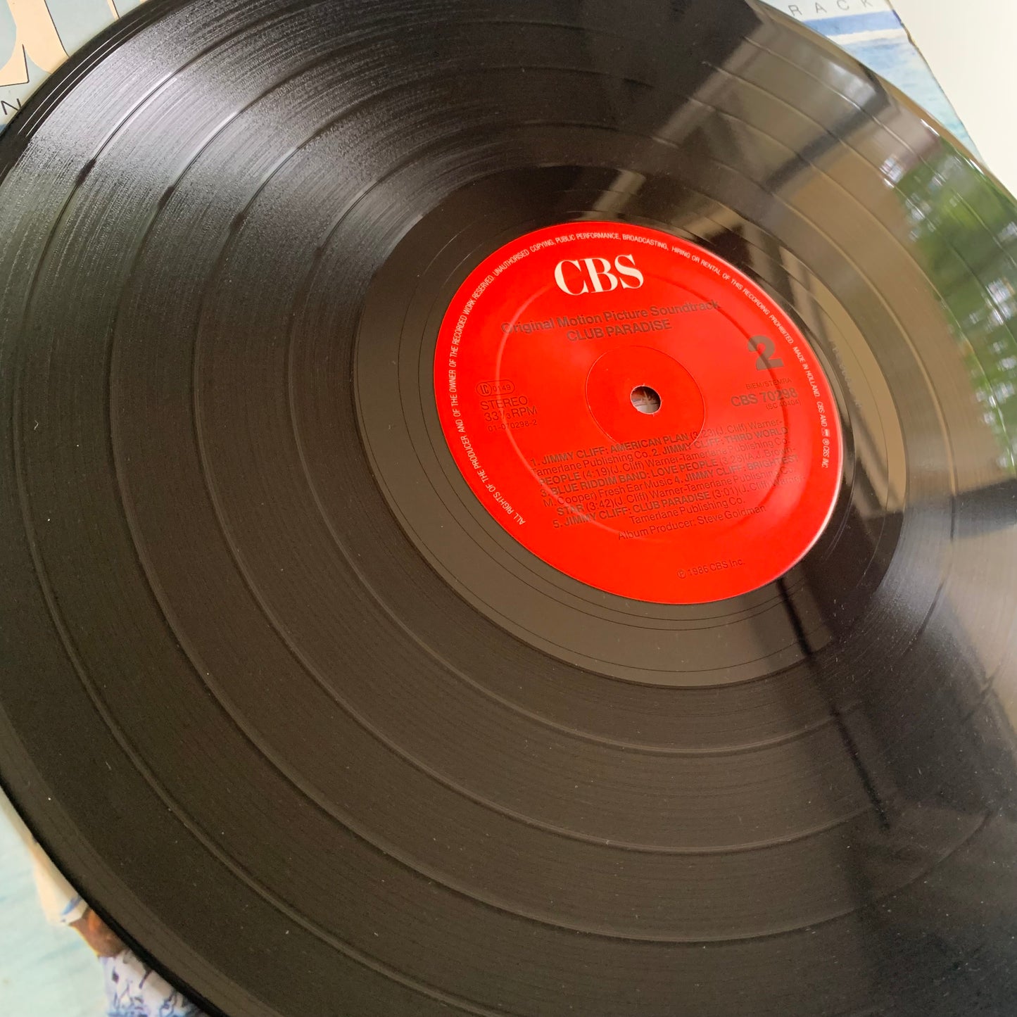 Variétés - Club Paradise - Original Motion Picture Soundtrack - LP 1986 Occasion