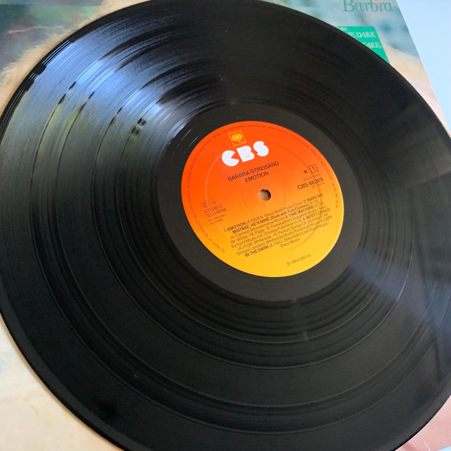 Barbra Streisand - Emition - LP 1984 Occasion