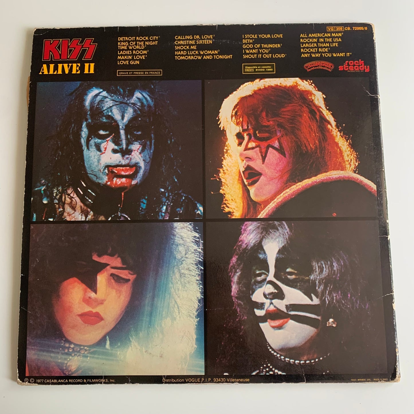 Kiss - Alive II - LP 1979 Occasion