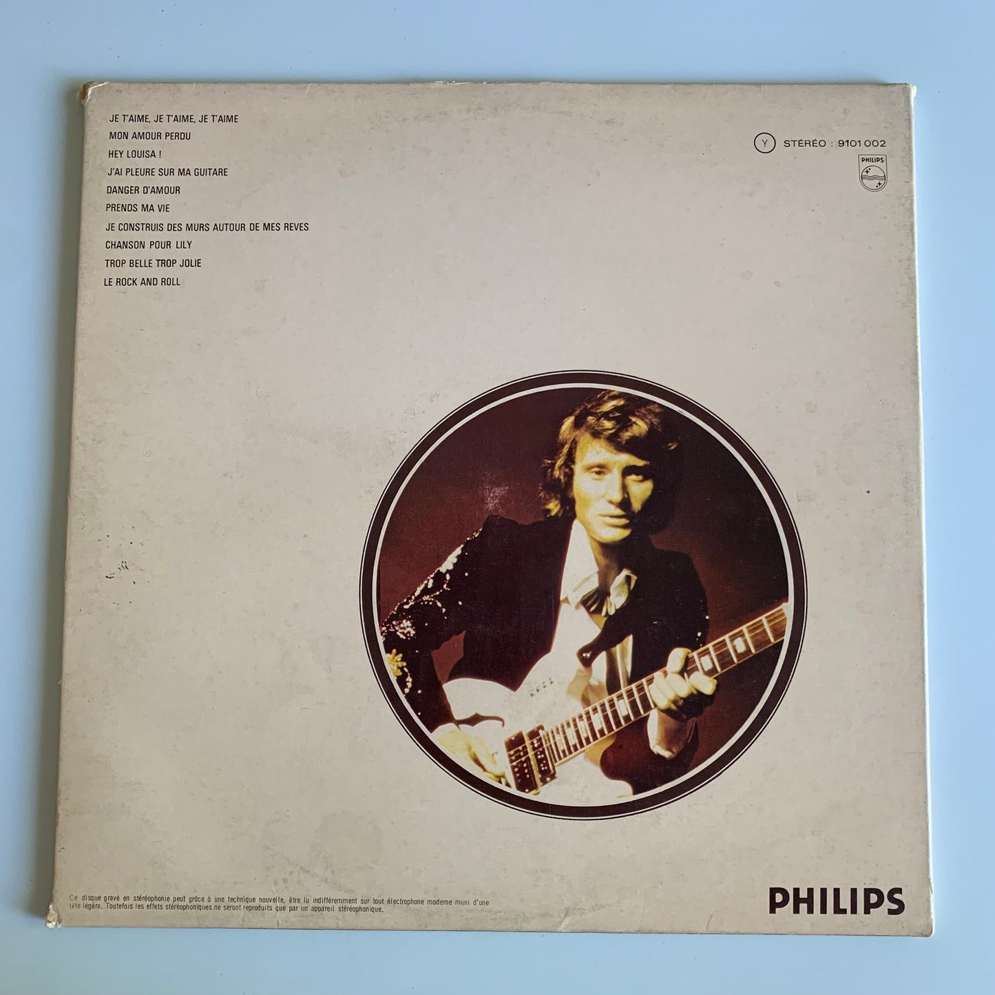 Johnny Hallyday - Je T'aime, Je T'aime, Je T'aime - LP 1974 Occasion