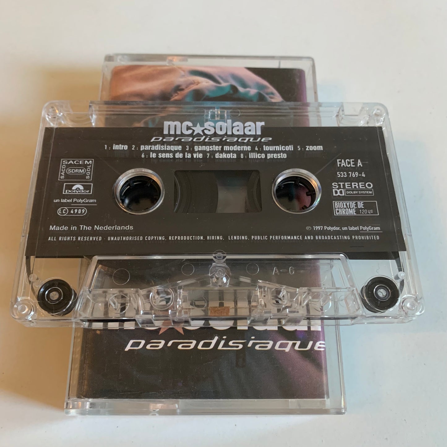 Mc Solaar - Paradisiaque - 1997 Occasion
