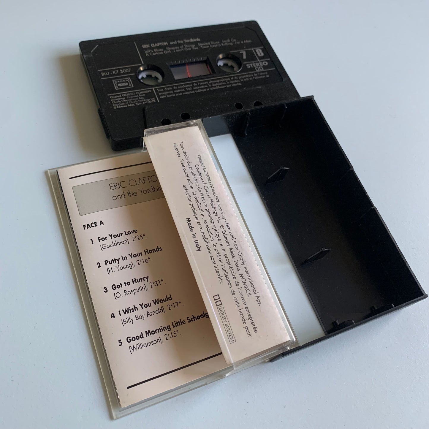 Eric Clapton - Eric Clapton And The Yardbirds 1992 Occasion