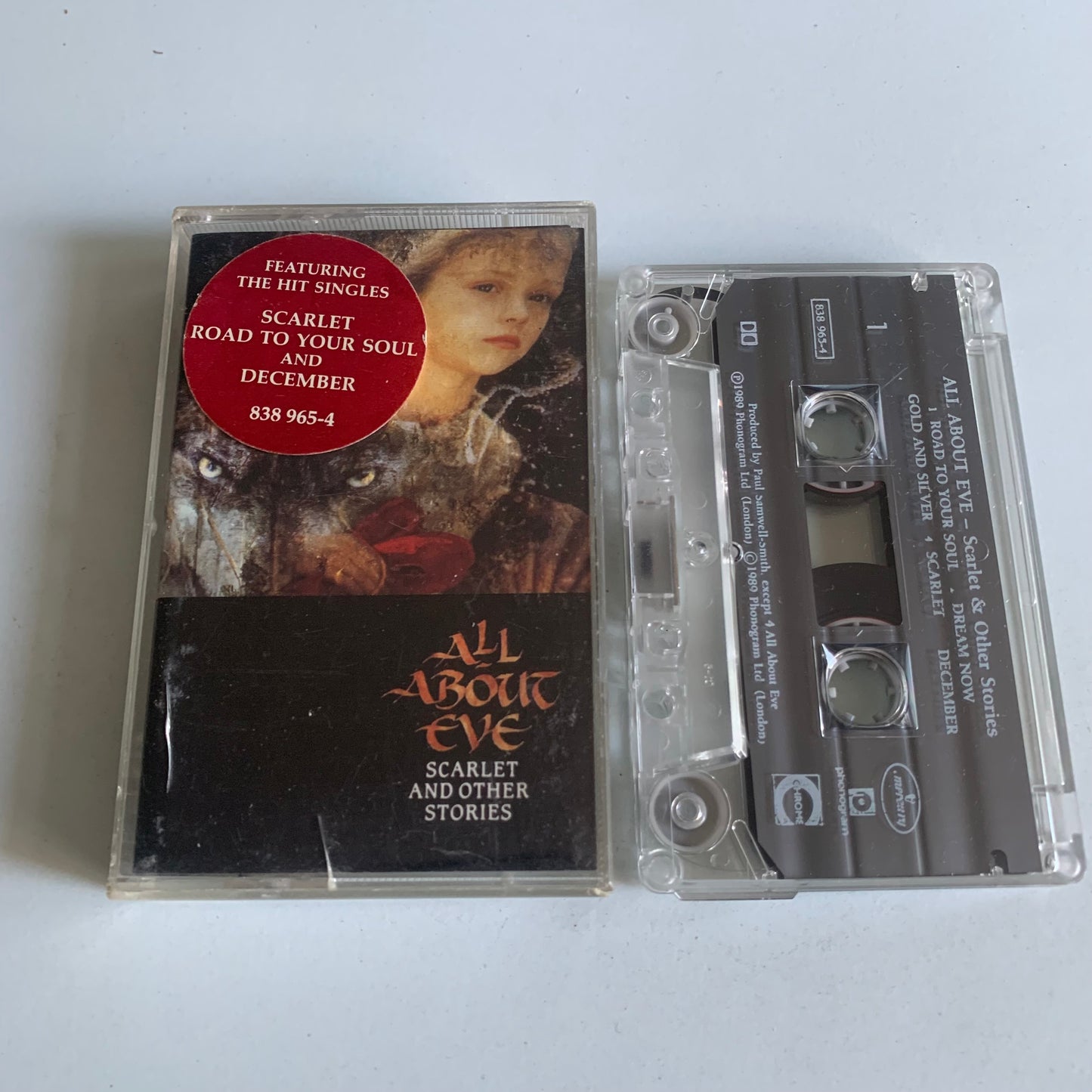 All About Eve - Scarlet And Other Stories - 1989 Occasion