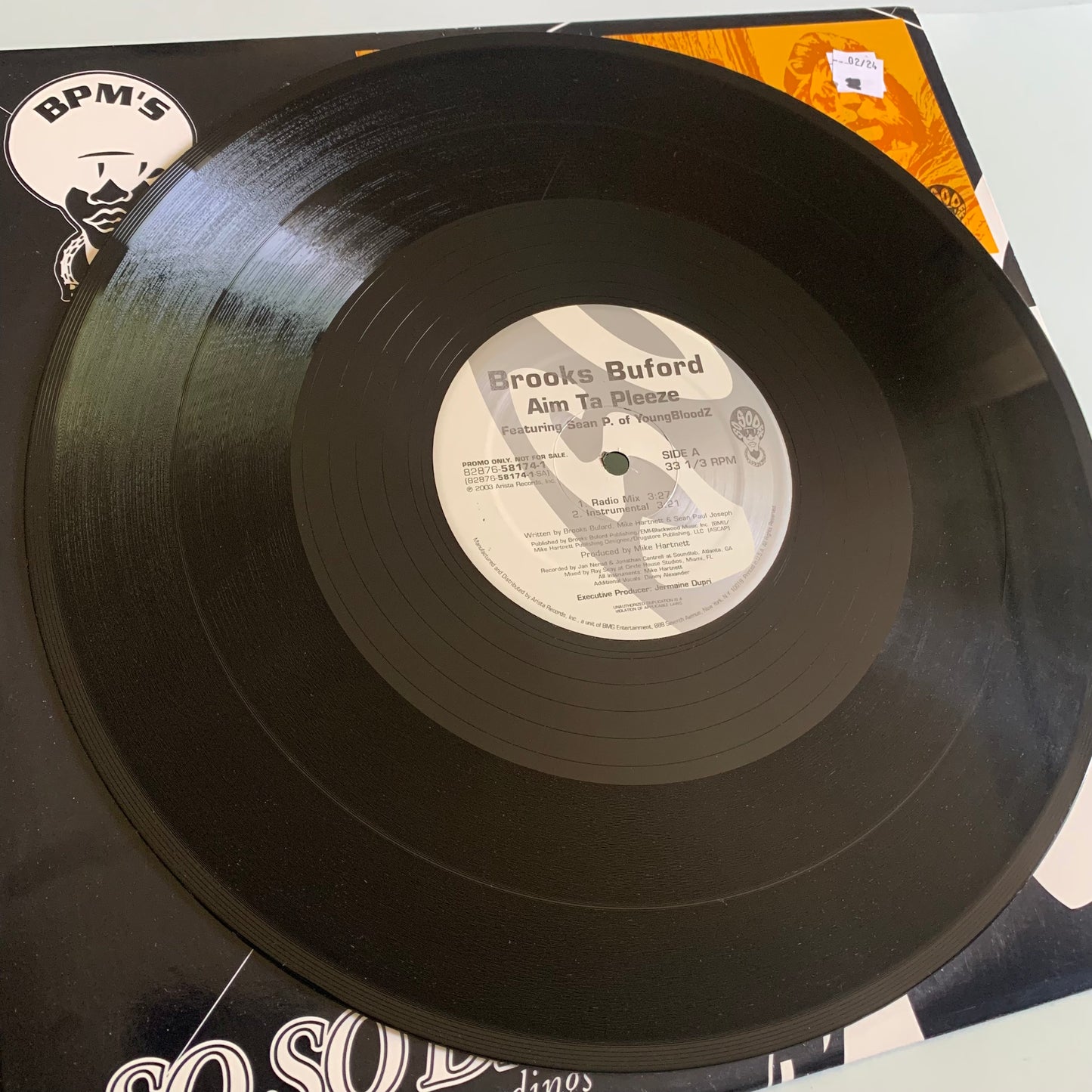 Brooks Buford feat Sean P. - Aim Ta Pleeze - 2003 Single Occasion