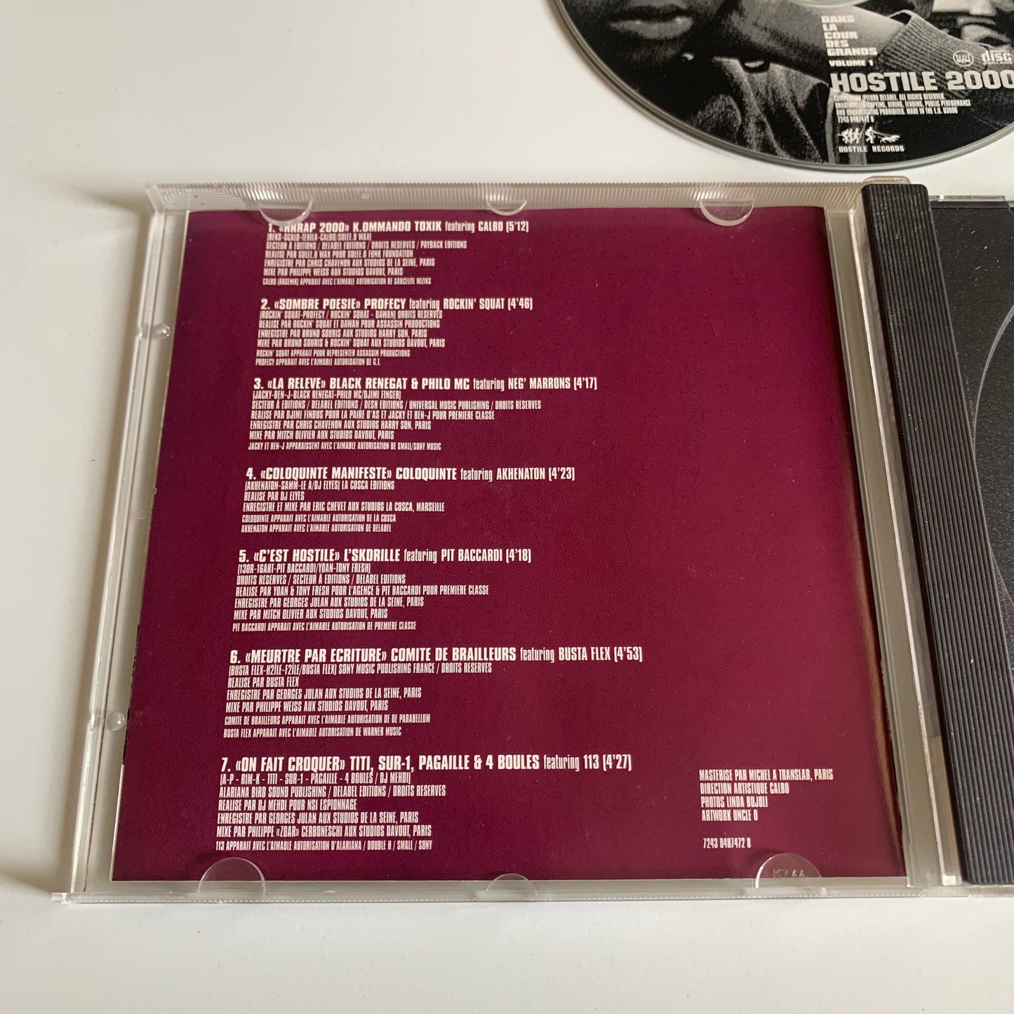 Variétés - Hostile 2000 - Dans La Cour Des Grands - Volume 1 - 1999 Occasion