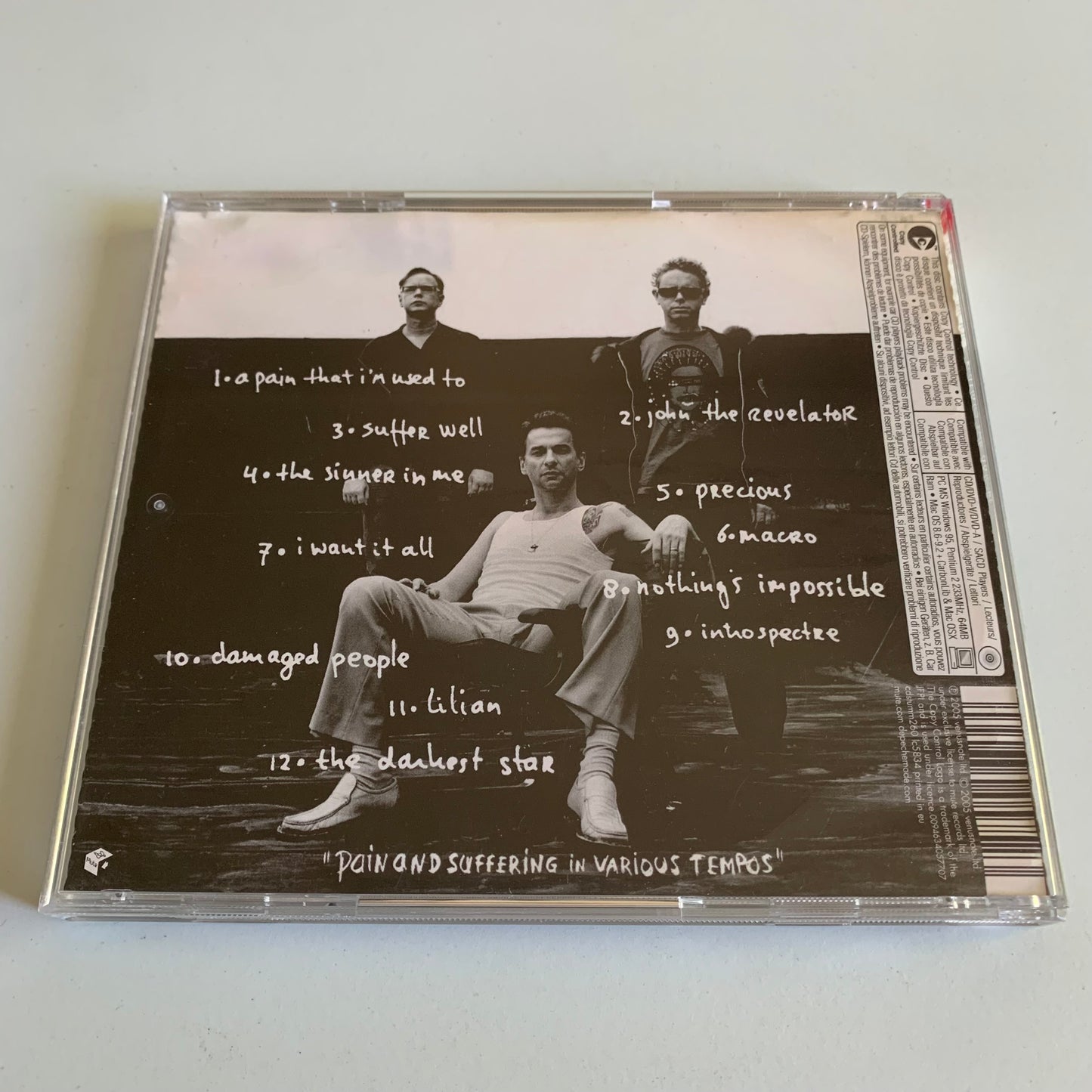 Depeche Mode - Playing The Angel - 2005 Occasion