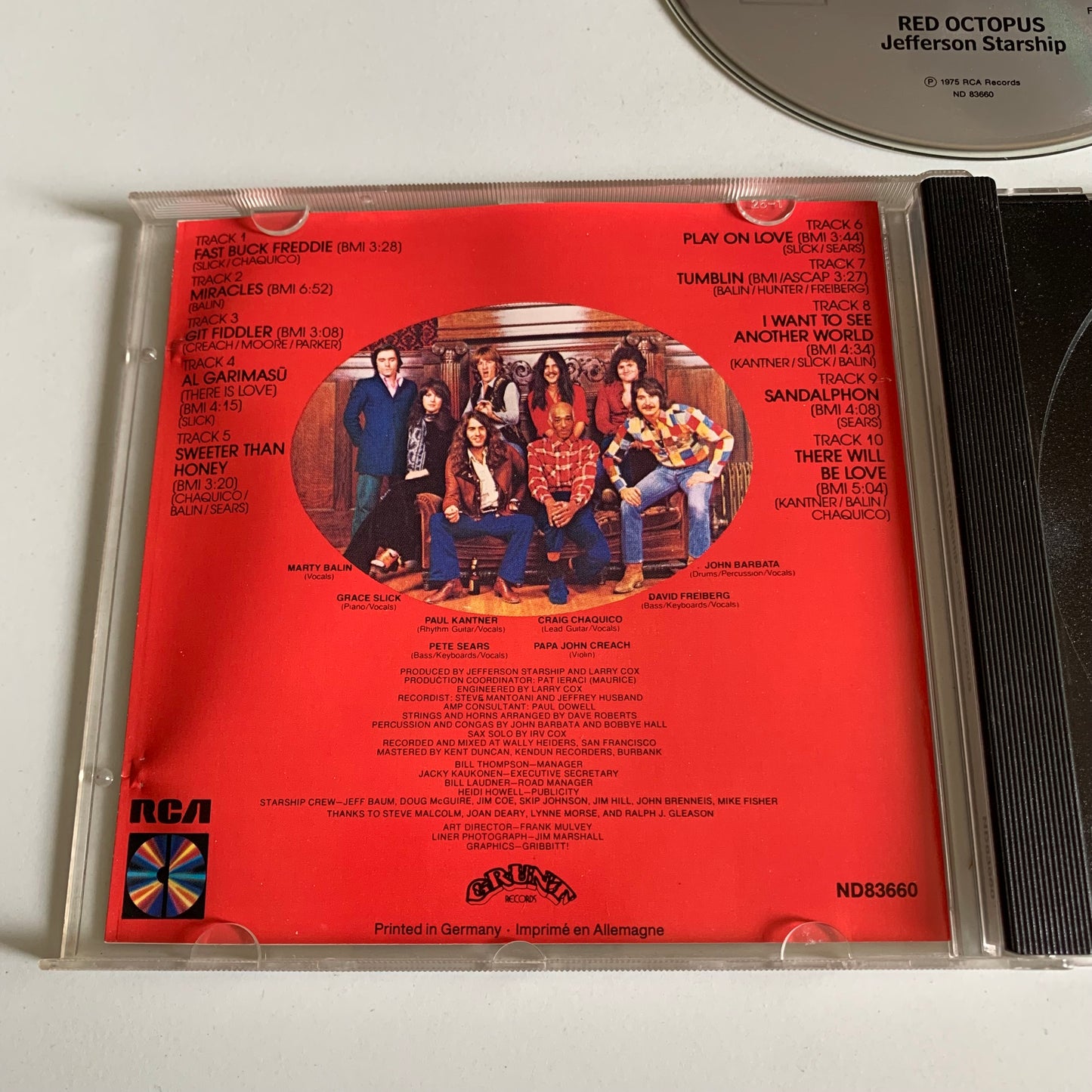 Jefferson Starship - Red Octopus - Occasion