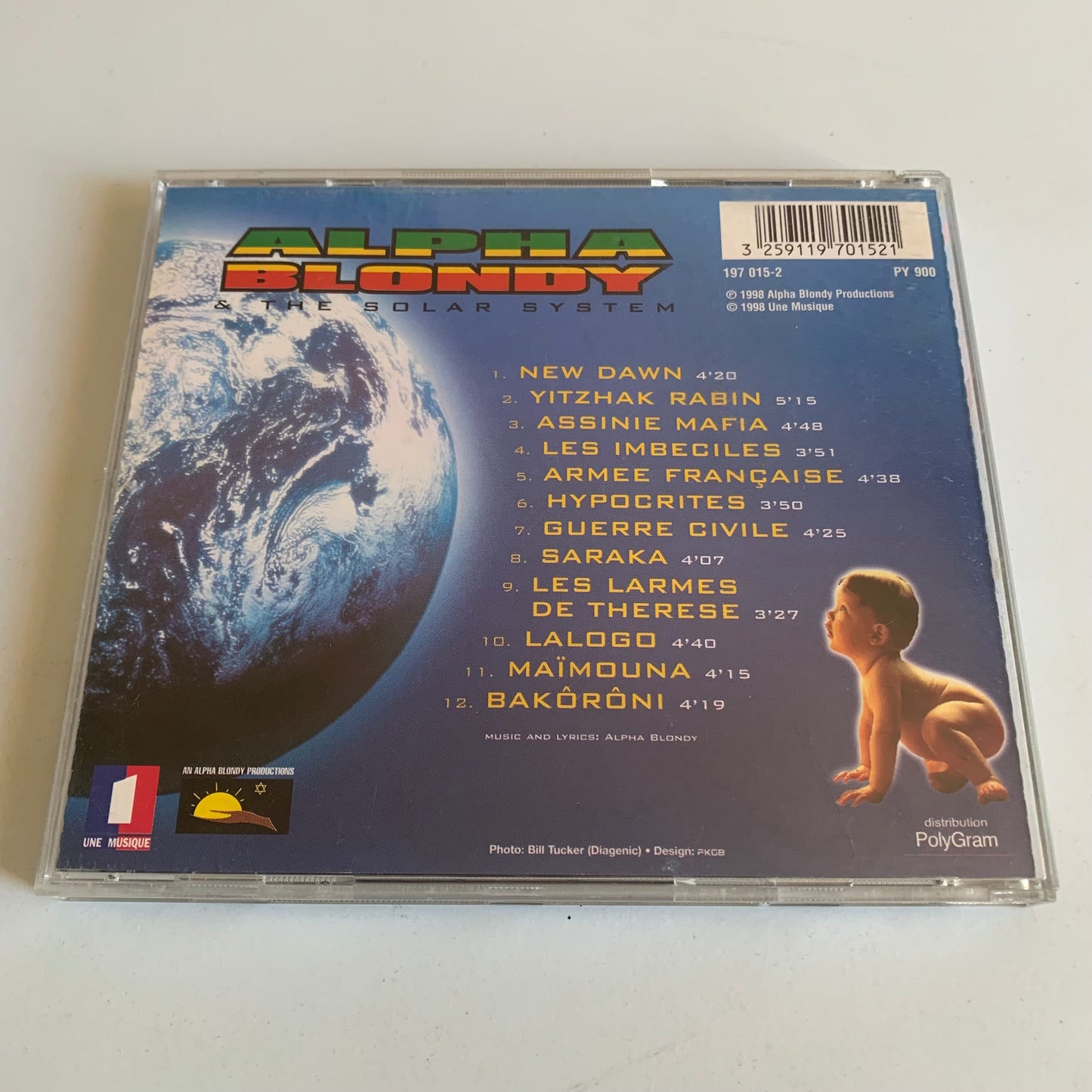 Alpha Blondy - Yitzhak Rabin - 1998 Occasion