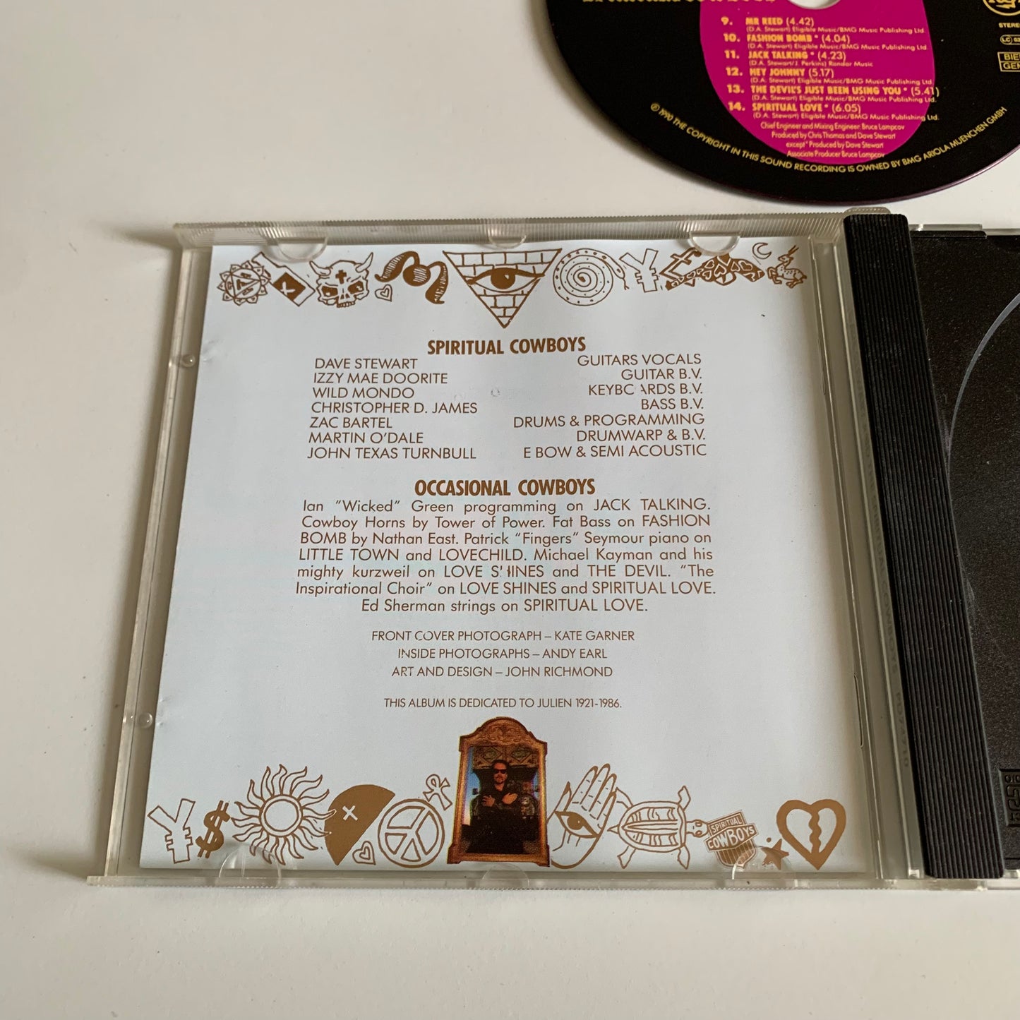 Dave Stewart And The Spiritual Cowboys - 1990 Occasion