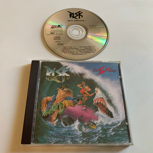 CD - Risk - Dirty Surfaces - 1990 Occasion