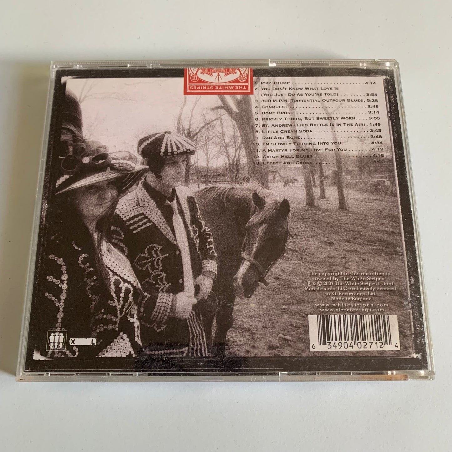 CD - The White Stripes - Icky Thump - 2007 Occasion